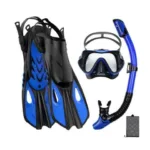 KIT SNORKELING 3 PIEZAS - VISORES - TUBO - ALETAS