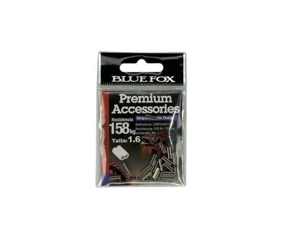CONECTORES BLUE FOX TALLA 1.6 - 20 UND - 158 KG
