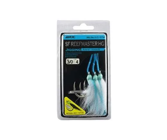 ASSIST HOOLS JIGGING SF REEFMASTER HG - BKK - 3/0 - 4 UNIDADES