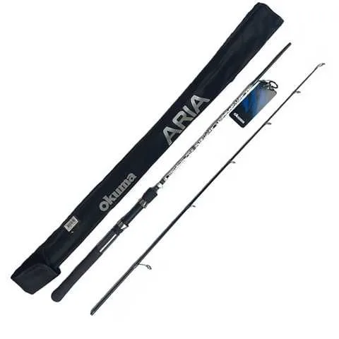 CAÑA OKUMA ARIA SPINNING 6'0'' (182cm) MH - 10 A 20 LIBRAS - 20 A 60 GRAMOS