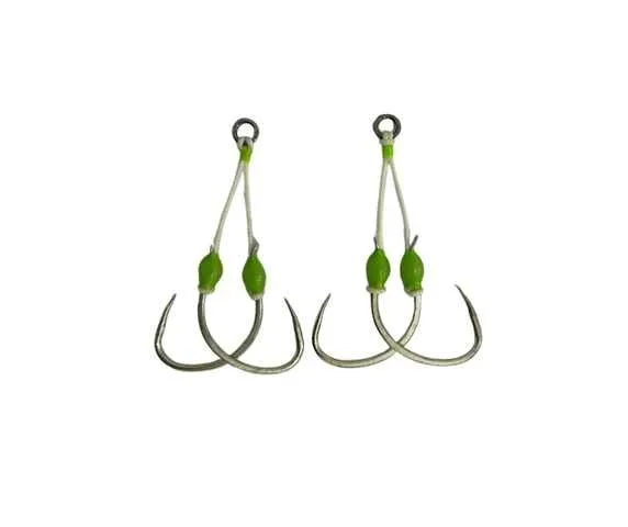 ANZUELO ASISTENTE MUSTAD 9/0 ALOW PITCH DOUBLE