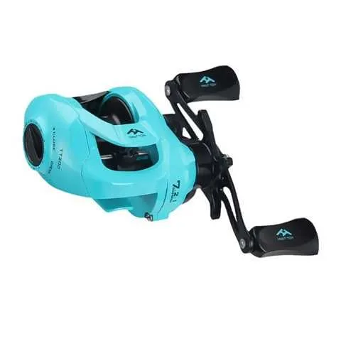 CARRETE DE CASTING TWISTER TURQUOISE - 4+1 - LEFT