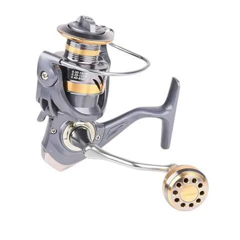CARRETE DEUKIO AR5000 - 5.2:1 - GRIS CON DORADO