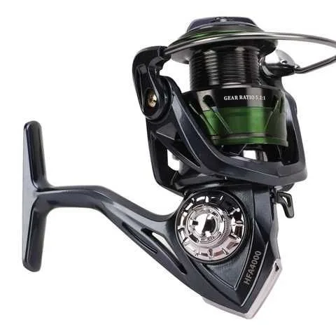 CARRETE HFA5000 - 13+1 - 5.2:1 - GRIS CON VERDE
