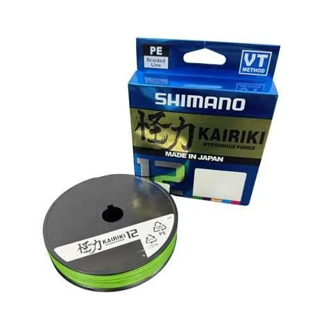 LINEA BRAID SHIMANO KAIRIKI 12 HEBRAS - 103.18LIBRAS