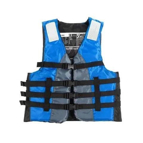 CHALECO SALVAVIDAS AZUL CON NEGRO TALLA L