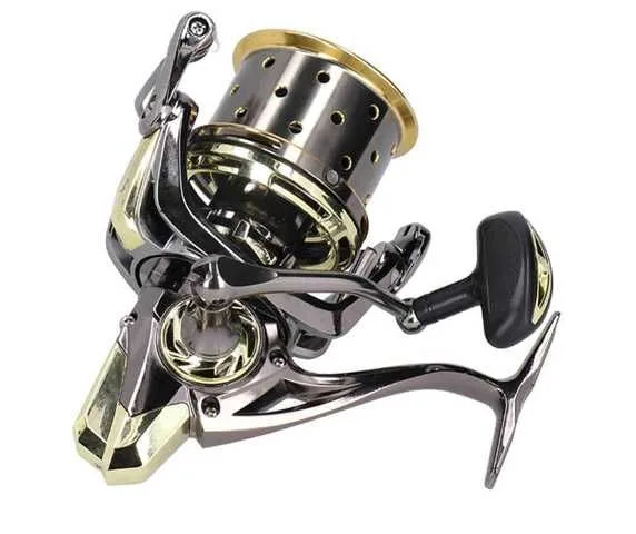 CARRETE GX8000 - BOBINA LONG CASTING - RODAMIENTOS: 16 + 1 - CUERPO METALICO