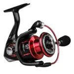 CARRETE K4000 HISTAR - RODAMIENTOS: 9+1 - ROJO CON NEGRO - EMPAQUE EN RODAMIENTO ANTI REVERSA