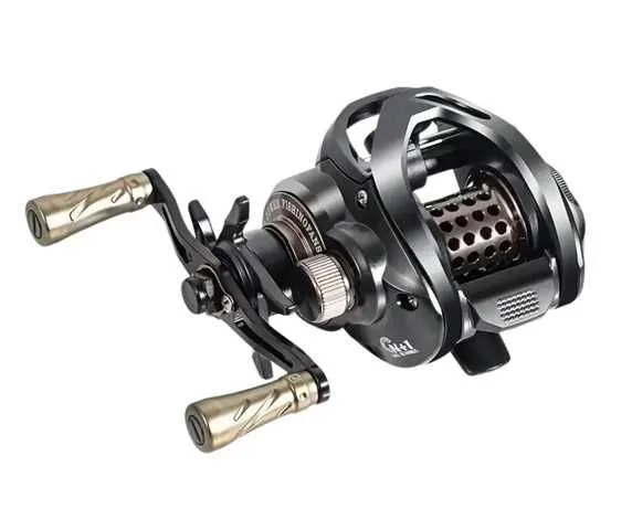 CARRETE DE CASTING - CASTING REEL - 7.2:1 - NEGRO - LEFT