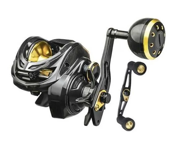 CARRETE BAITCASTING - JIGGING SPECTER TDC 300 H - 35 LIBRAS - 9+1 - FIBRA DE CARBONO CON RODAMIENTOS DE ACERO INOXIDABLE